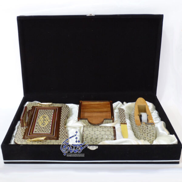 باکس نیم ست اداری خاتم کاری