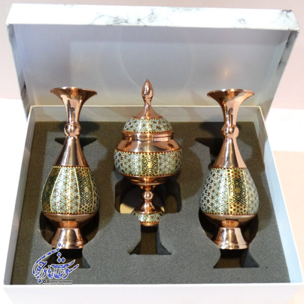 باکس هدیه مس و خاتم