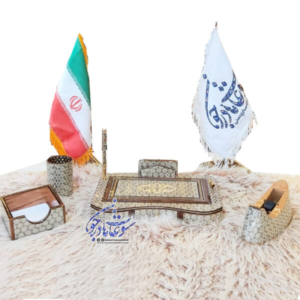 ست اداری خاتم کاری