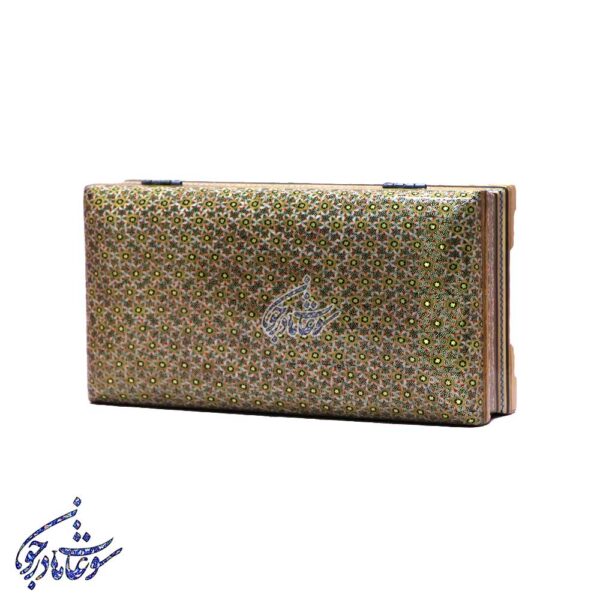 جعبه قاشق و چنگال خاتم مدل پره وارو