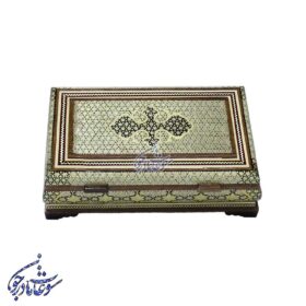 جعبه کارد و چنگال خاتم مدل توپی