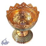 آجیل خوری کوچک مس و خاتم