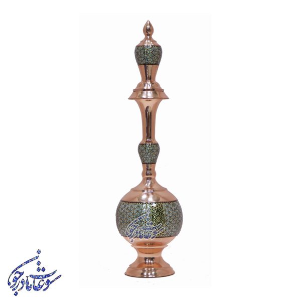 تنگ مس و خاتم مدل گیلاسی
