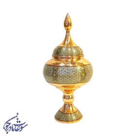 شکلات خوری مس و خاتم بزرگ