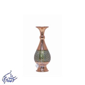 گلدان مس و خاتم سایز 20