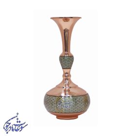 گلدان مس و خاتم