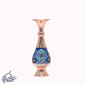 گلدان مس و پرداز
