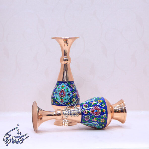 گلدان مس و پرداز سایز 20