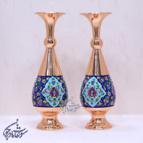 گلدان مس و پرداز سایز 30