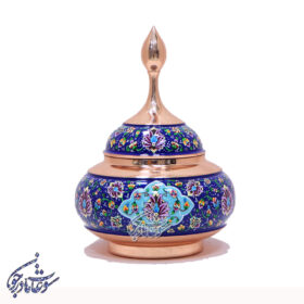 قندان مس و پرداز سایز بزرگ