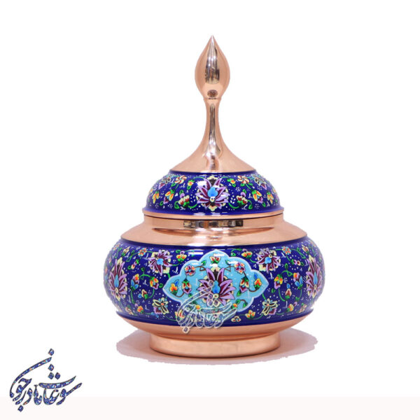 قندان مس و پرداز سایز بزرگ