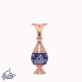 گلدان مس و پرداز
