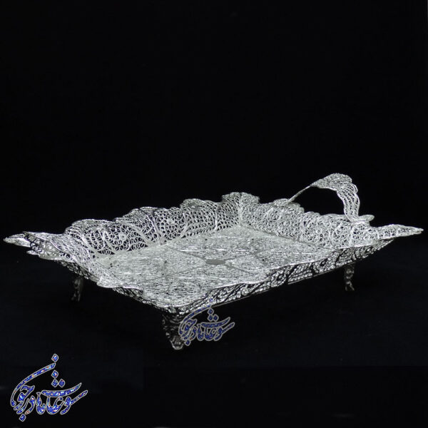 سینی مستطیل ملیه کاری