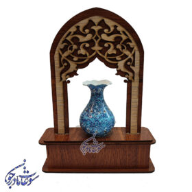 تندیس گلدان نقلی میناکاری