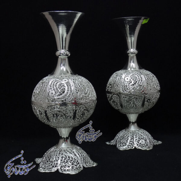گلدان ملیله کاری بزرگ