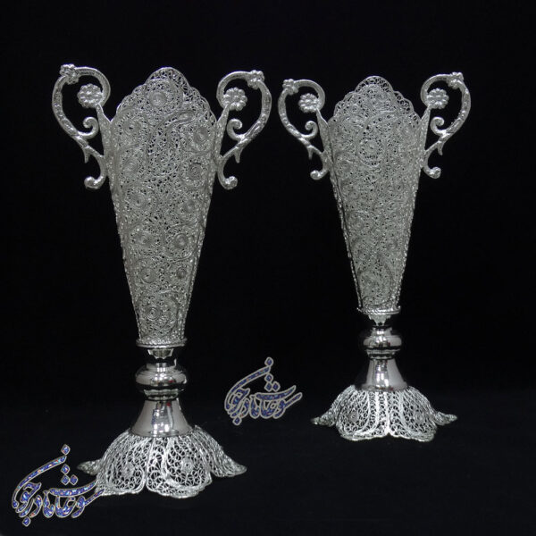 گلدان ملیله کاری اصفهان