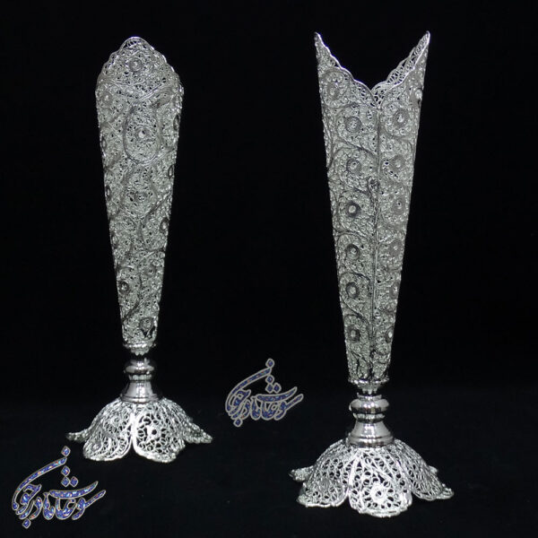 گلدان ملیله کاری بزرگ