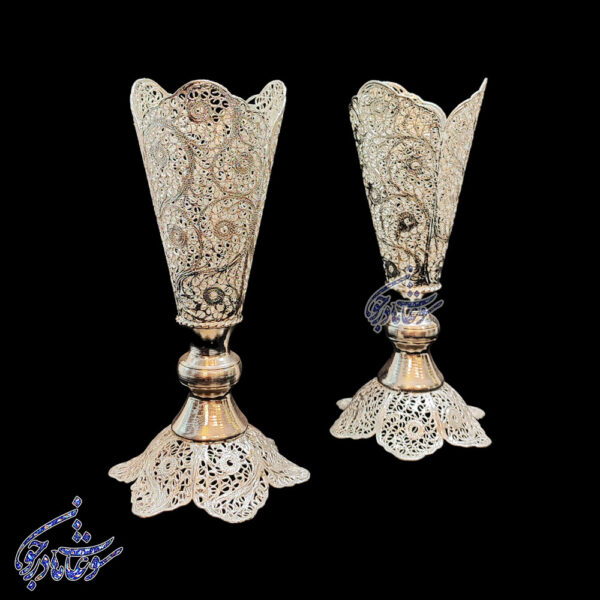 گلدان ملیله کاری سایز متوسط