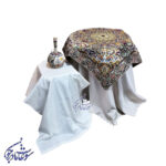 خرید رو میزی ترمه طرح باغ بهشت