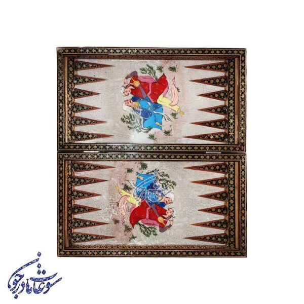 تخته نرد طرح چهره ۳