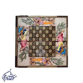 تخته نرد خاتم طرح چهره