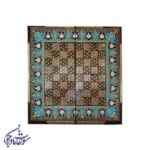 تخته نرد و شطرنج خاتم طرح تذهیب