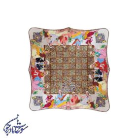 تخته نرد لب دالبر طرح مجلس بزم