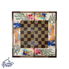 تخته نرد طرح چهره