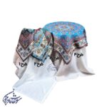 رومیزی ترمه 7 رنگ طرح بته جقه طرح های مختلف