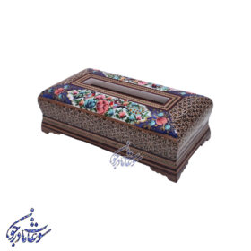 جادستمال کاغذی خاتم طرح گل و مرغ
