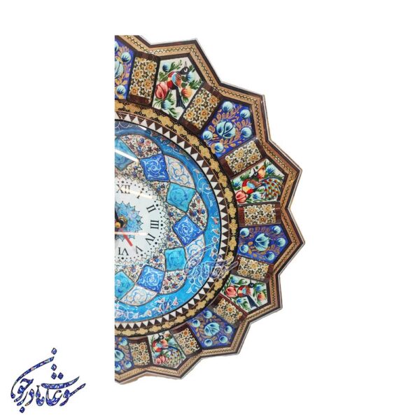 ساعت دیواری خورشیدی خاتم