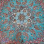 رومیزی ترمه 7 رنگ طرح بته جقه طرح سه