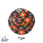 کیف دوشی گرد زنانه طرح ۲