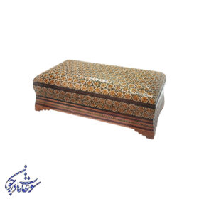 جعبه کارد و چنگال خاتم مدل تخمه دار