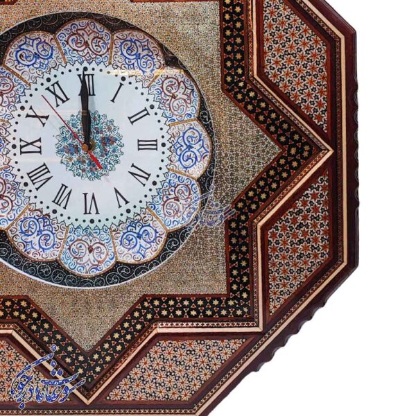 حاشیه ساعت تمام خاتم 8 گوش