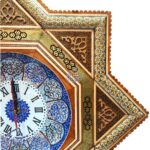 حاشیه ساعت خاتم مدل ستاره