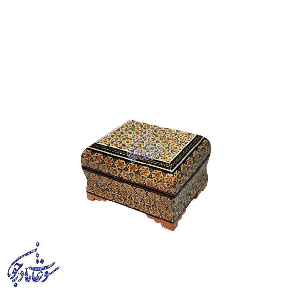 جعبه بغل کاس تمام خاتم کوچک