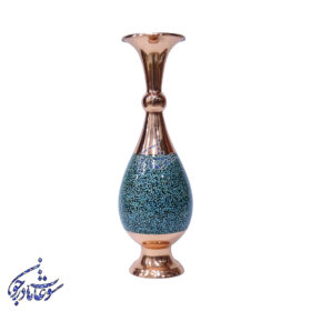گلدان فیروزه کوب مدل صراحی سایز 30 تک
