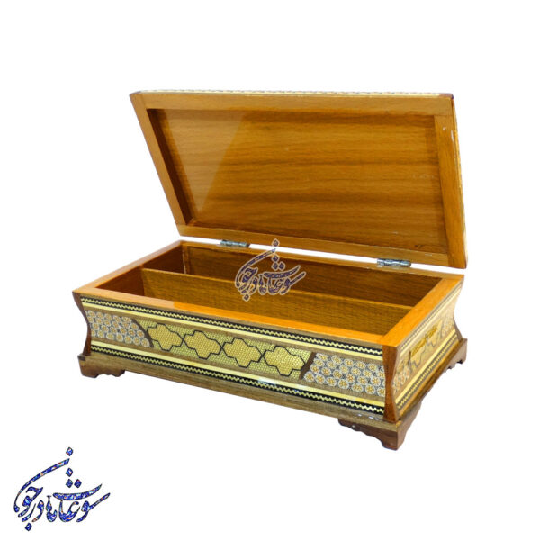 جعبه قاشق و چنگال خاتم بغل کاس مدل صلیبی