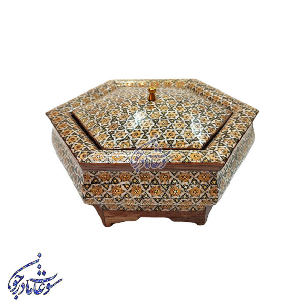شکلات خوری حوضی خاتم سایز متوسط