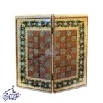 تخته نرد خاتم و تذهیب سبز