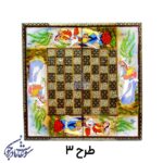 تخته نرد و شطرنج طرح لیلی و مجنون طرح3