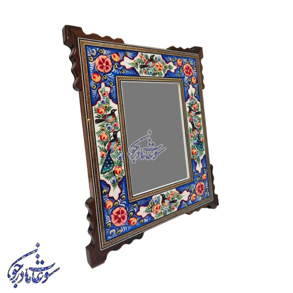 آینه های خاتم طرح گل و مرغ - Image 4