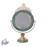 آینه فیروزه کوب گرد بزرگ