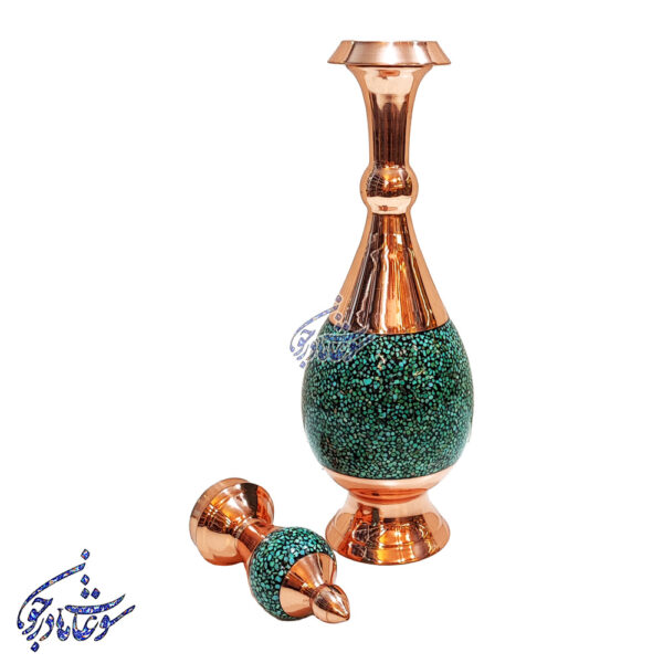 تنگ فیروزه کوب مدل صراحی سایز 30-2
