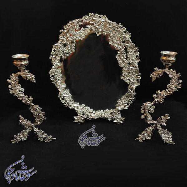 آینه شمعدان سفره هفت سین