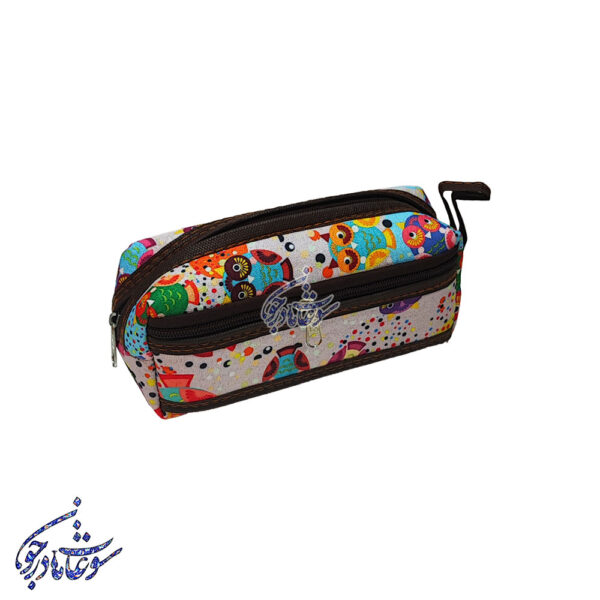 جا مدادی مدل سه زیپ طرح دو