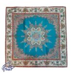 رومیزی ترمه ۷رنگ طرح بته جقه خورشیدی طرح پنج