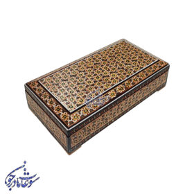دستکش دان خاتم کاری