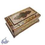 جعبه قاشق و چنگال بغل کاس خاتم مدل صلیبی